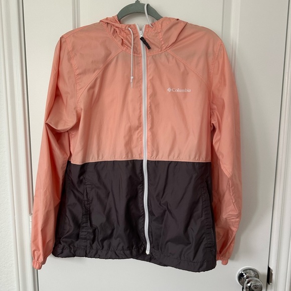 Women’s Columbia Windbreaker Jacket two tone - Picture 1 of 4